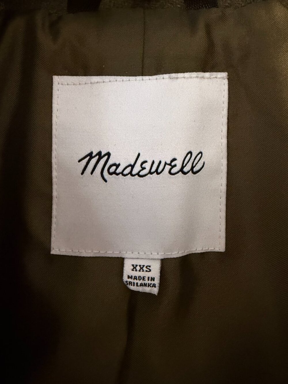 Madewell Eldridge Coat Size Xxs View 4